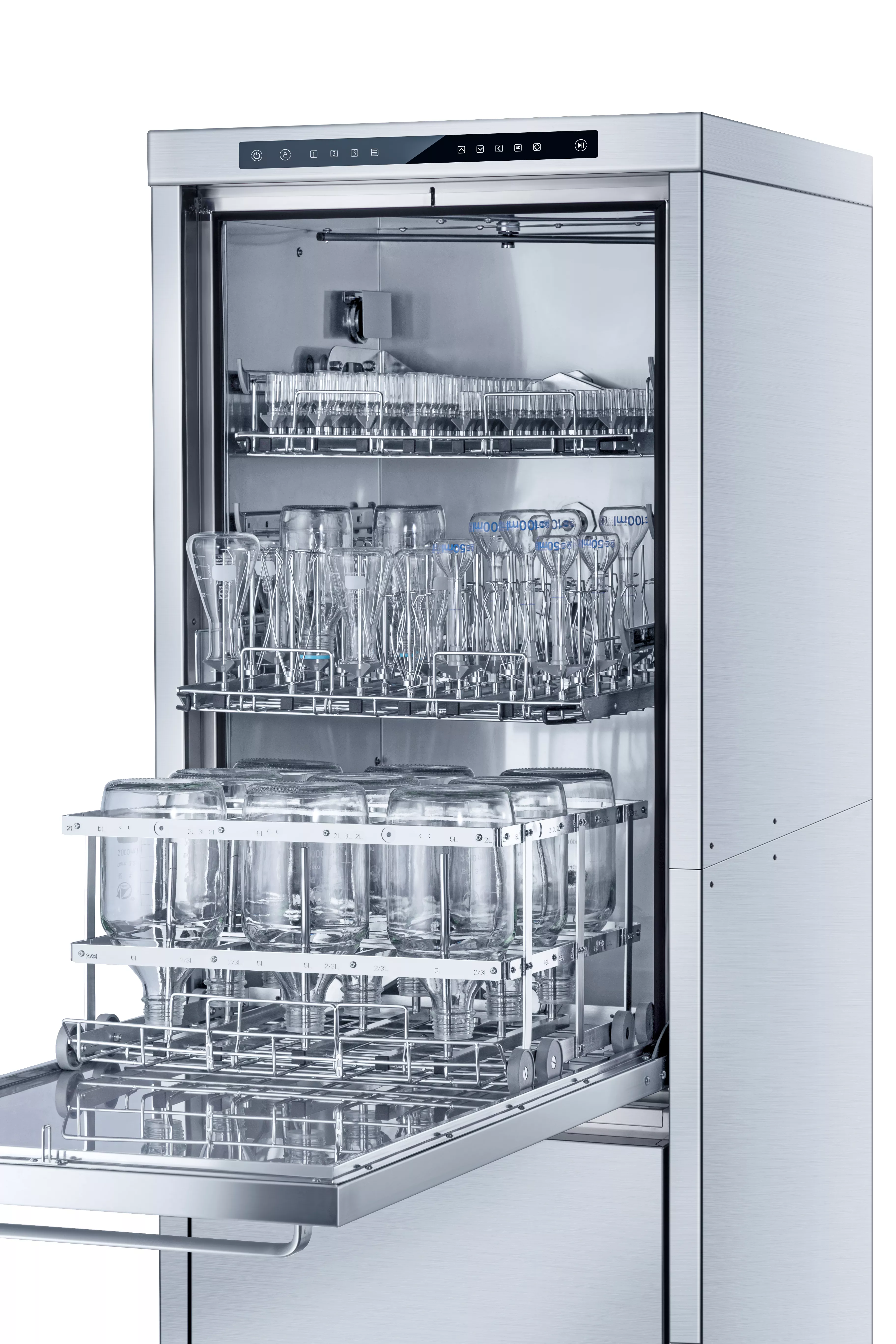 Laboratory Automatic Glassware Washer with 3 Layers High Efficiency Cleaning